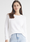 525 America Emma Crewneck Shaker Stitch Sweater