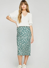 Gentle Fawn Florentine Skirt- Palm Ditsy