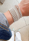 Saskia De Vries Jewelry Sterling Silver Bracelet