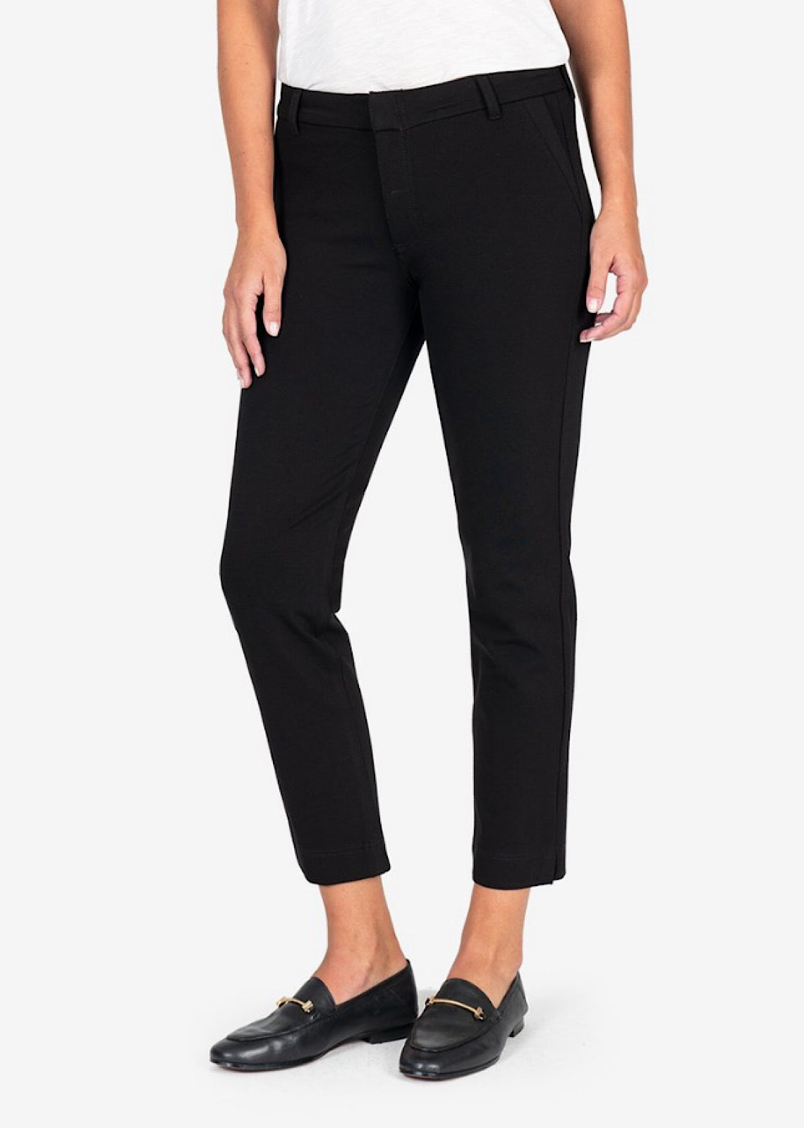 Buy Kut From The Kloth Drawcord Waist Crop Pants  Rhodonite At 69 Off   Editorialist