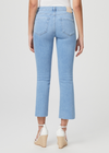 Paige Colette Crop Flare - Sky Touch Distressed