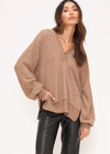 Project Social T Noelle Brushed Thermal Hoodie