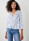 Rails Mariah Top - Blue Blossoms