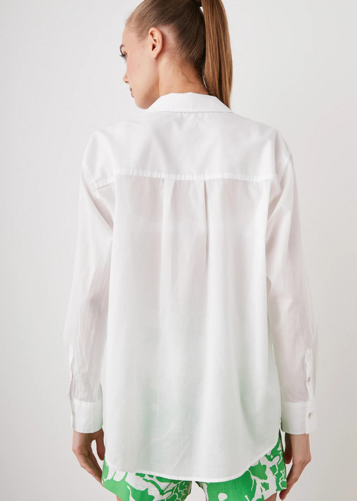 Rails Arlo Button Up Beach White Denise Boutique