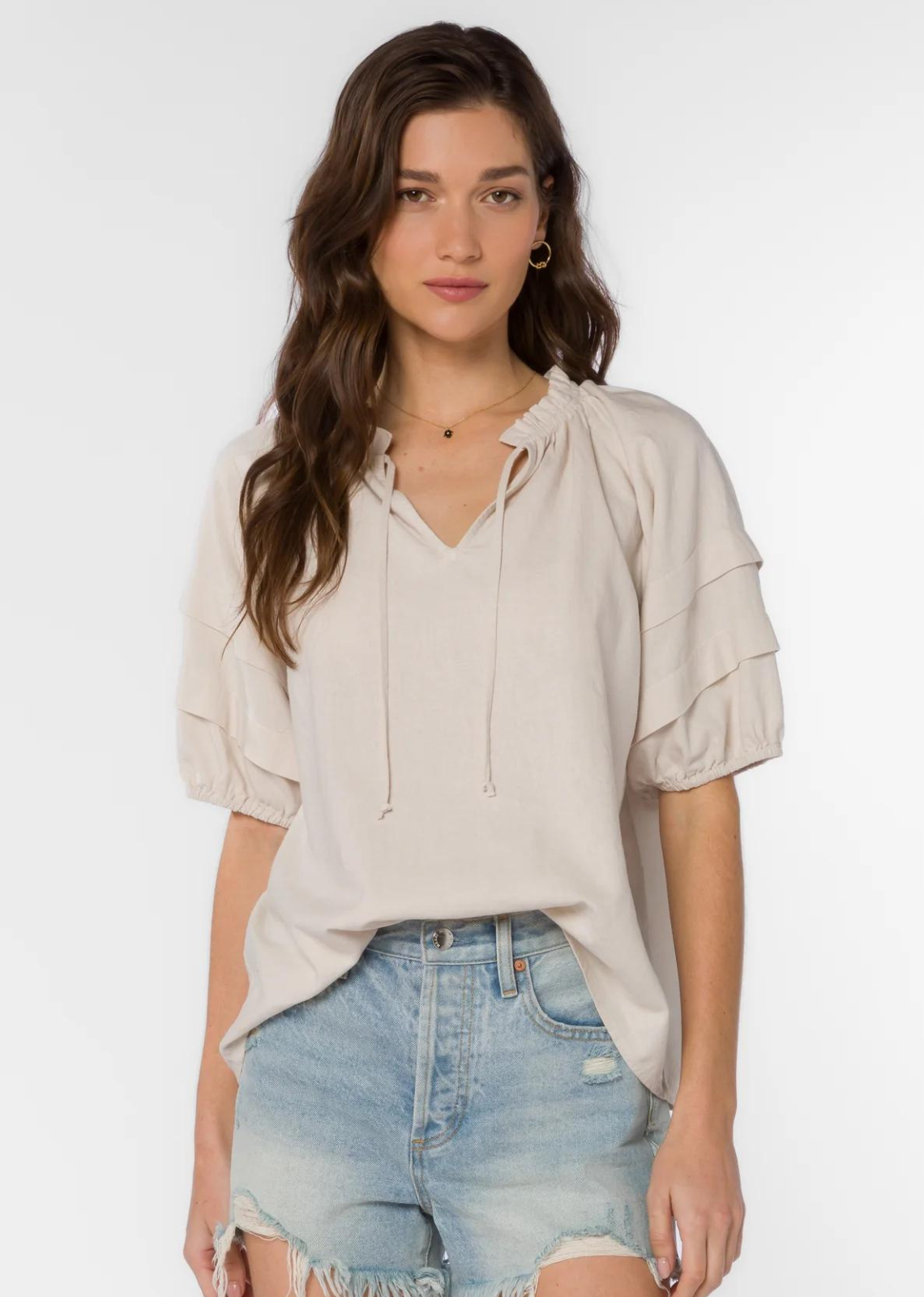 Velvet store heart blouse