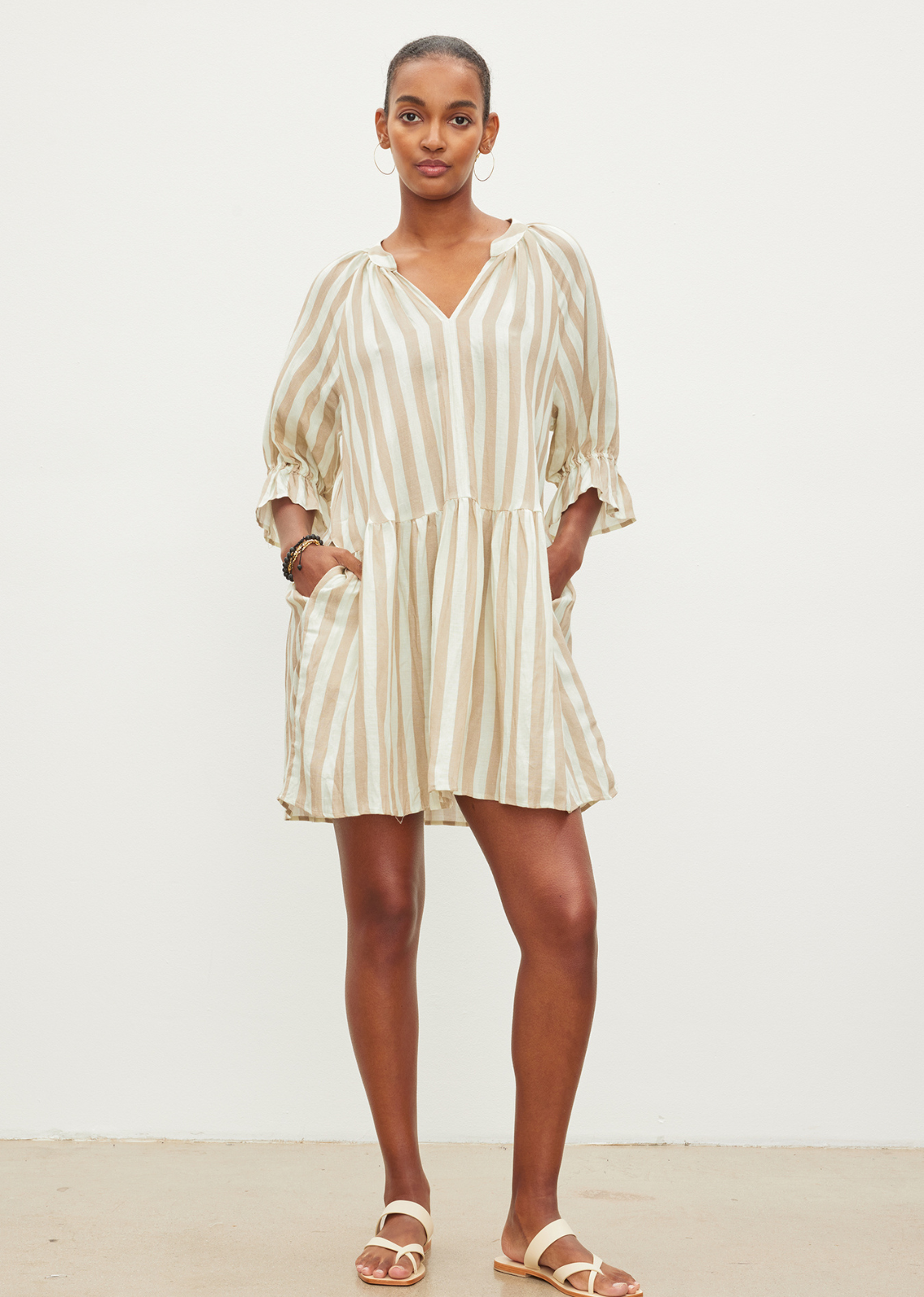 Ynez 2025 ruffle flat