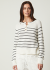 Velvet Kierra Textured Cotton Henley