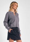 Elan Sweater Collar V-Neck