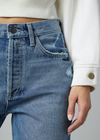 DL1961 Emilie Ridged Distressed Jeans