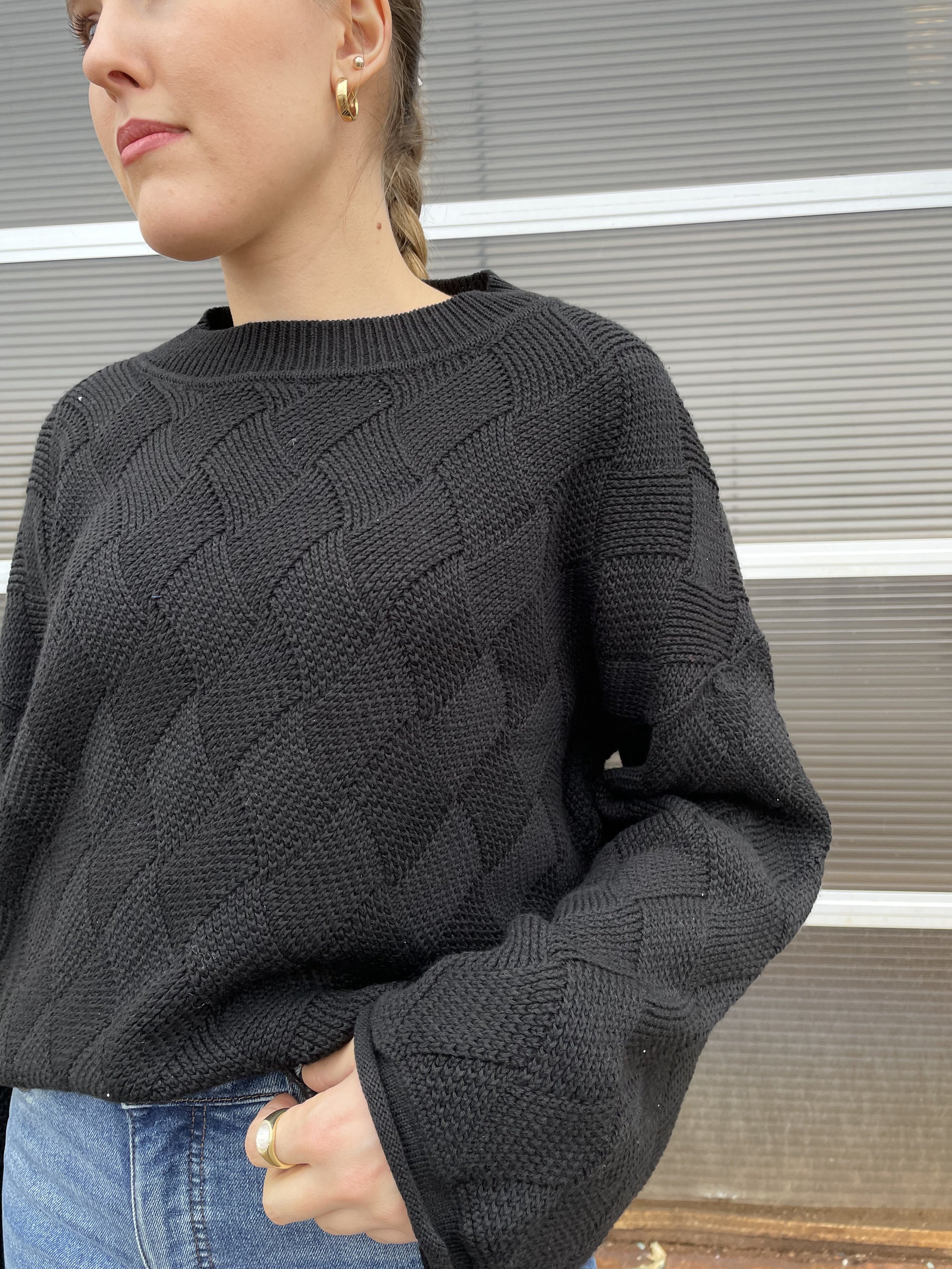 Fall Slouchy Sweater Crochet PATTERN, Women's Off The Shoulder Crop Sweater  Pattern, Felicity Sweater Pattern