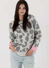 Lyla & Luxe Hailey Leopard  Sweater