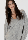 Lyla & Luxe Ocean V Neck Sweater