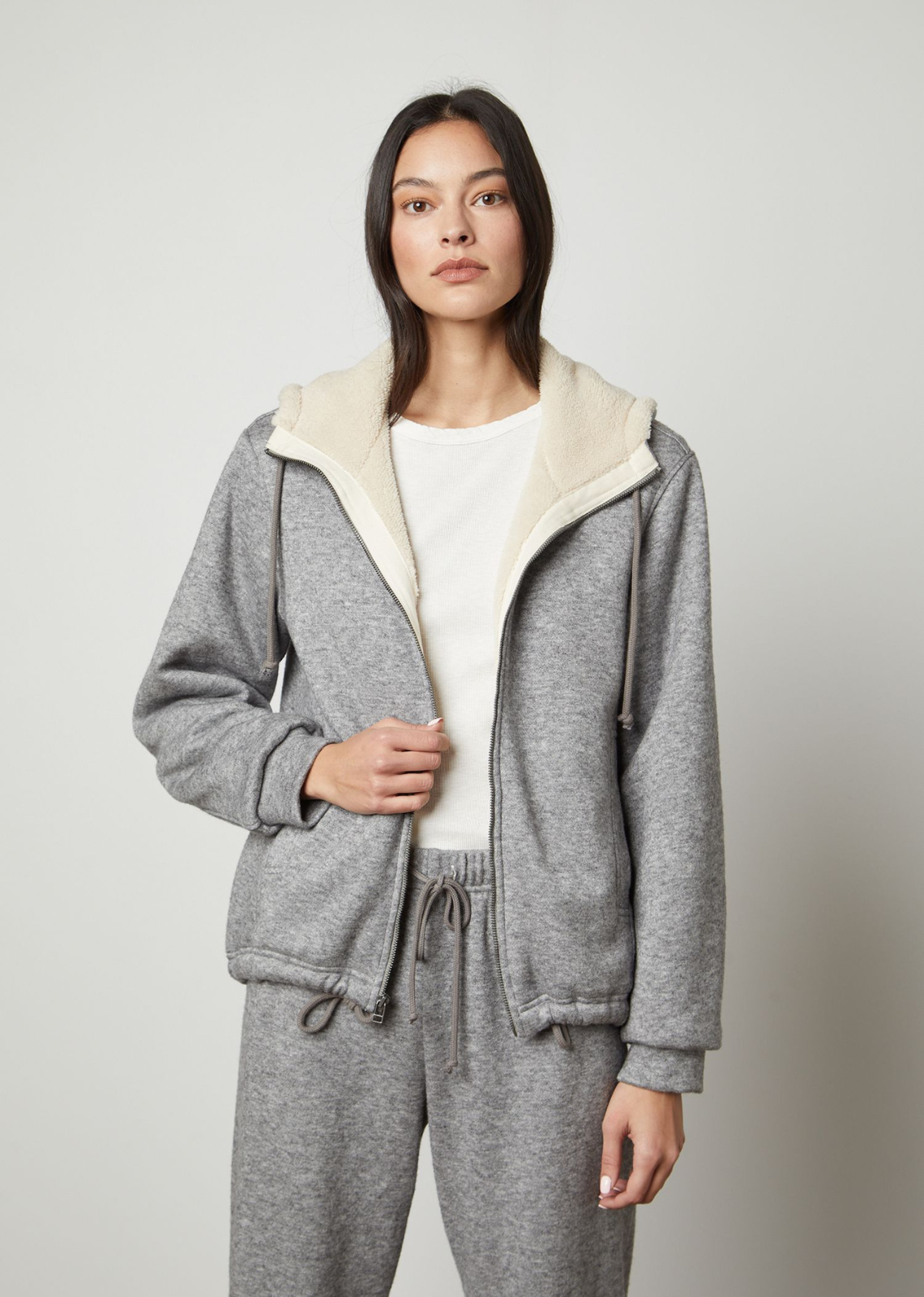 Velvet Octavia Cozy Double Knit Hoodie deniseboutiques