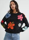 Rails Zoey Sweater- Hibiscus Multi