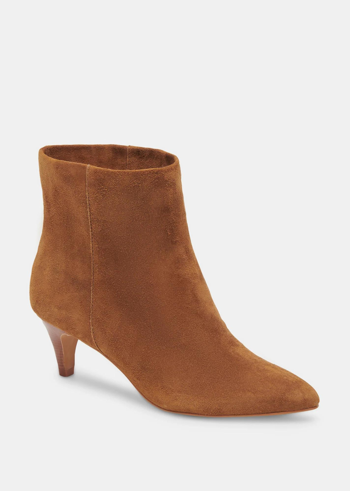 Pointy on sale suede booties