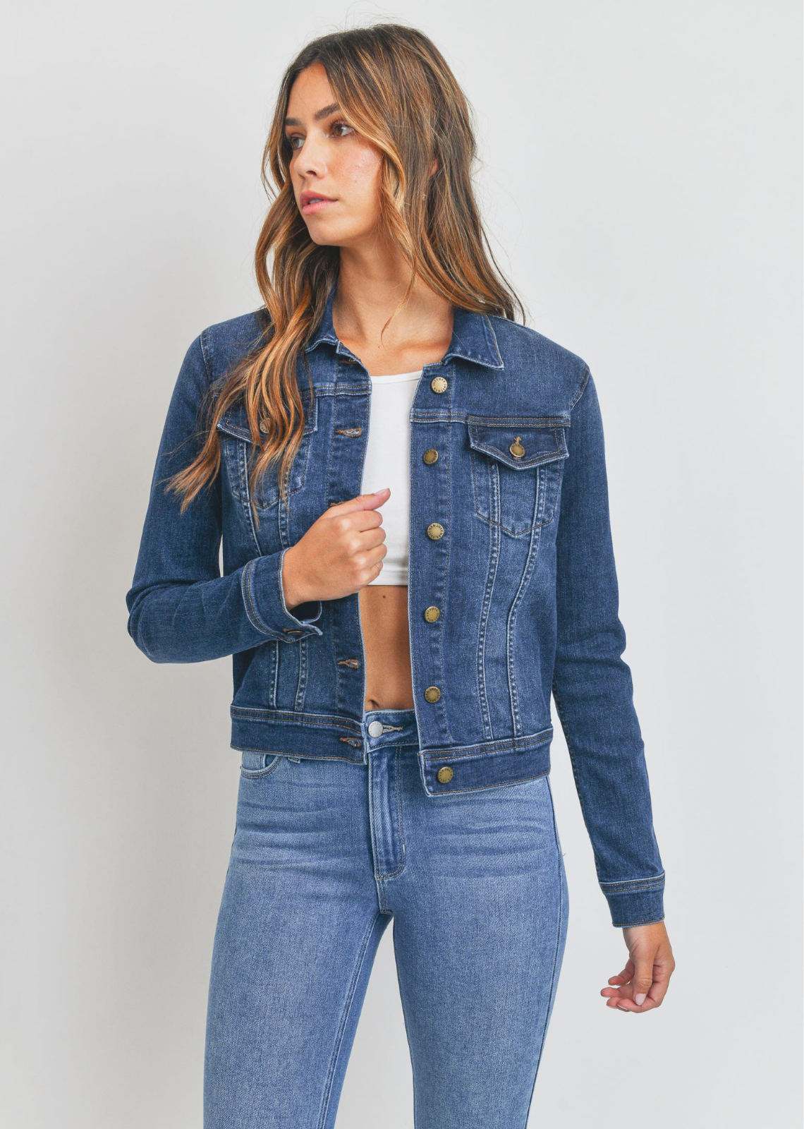 Fitted 2025 jean jacket