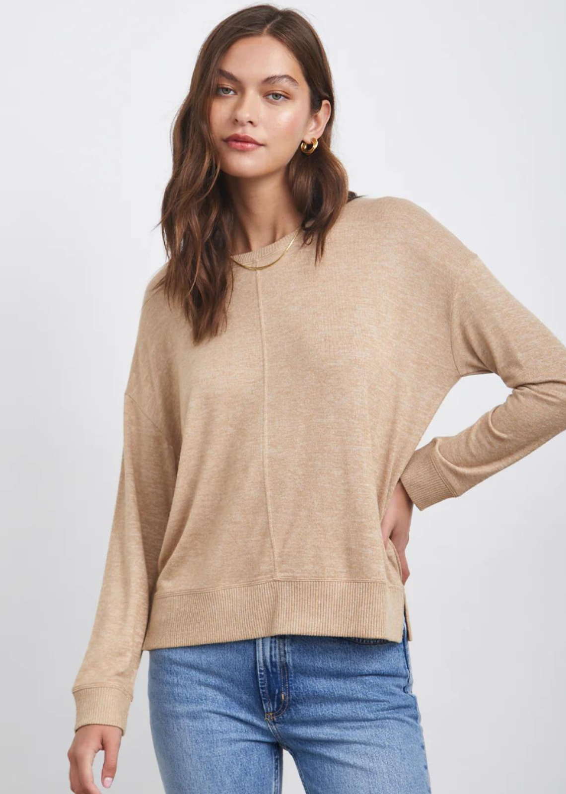 Rails - Women's Anise Sweater - Grey Multi - XL