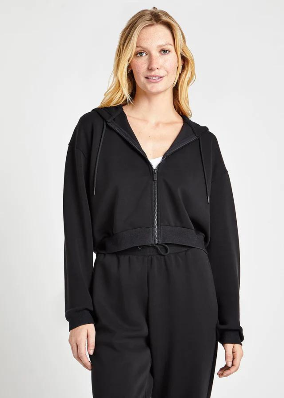 Splendid zip top up hoodie