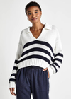 Splendid Parker Polo Stripe Sweater